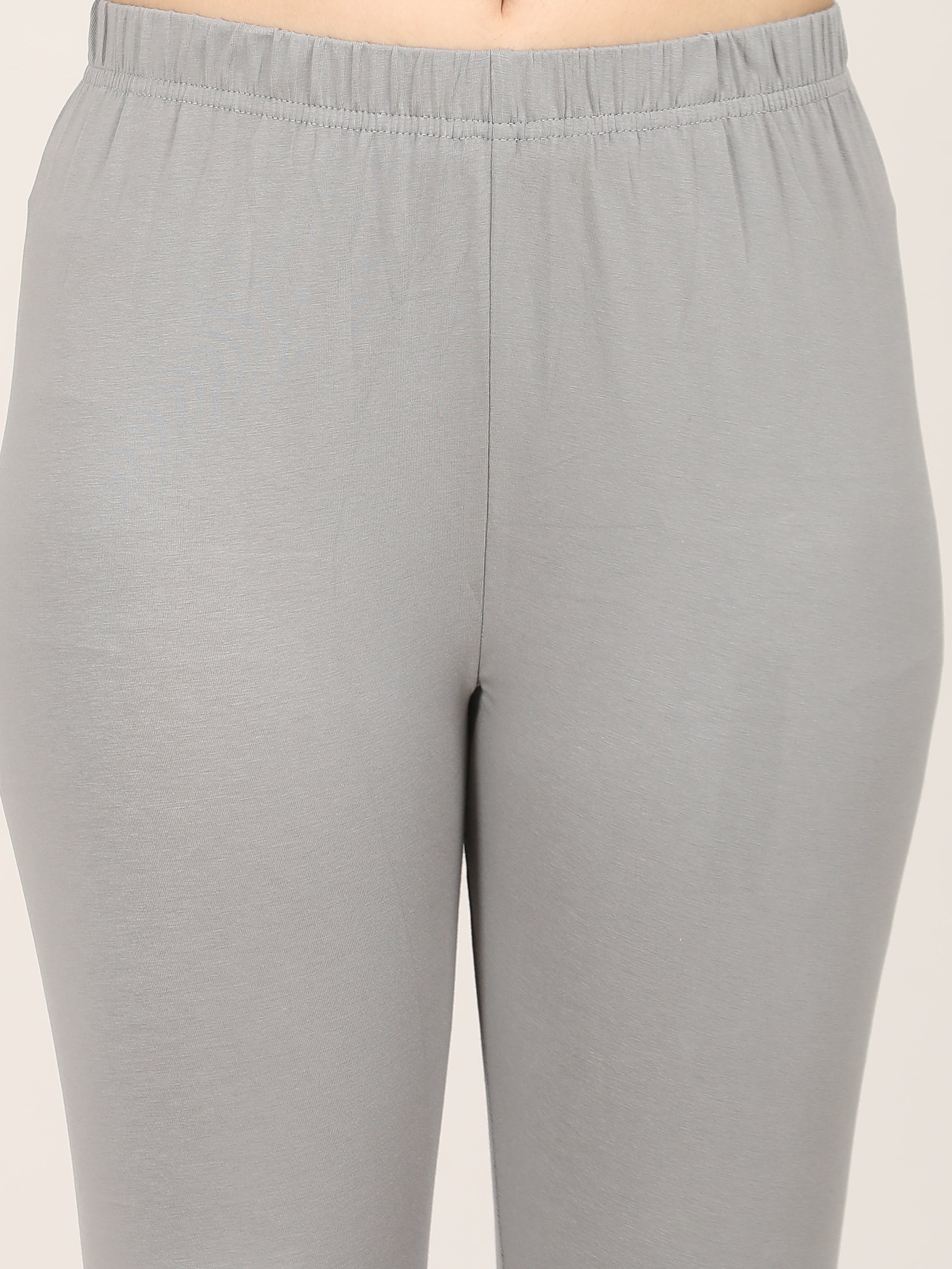 Naatiya Churidar Leggings - M Grey