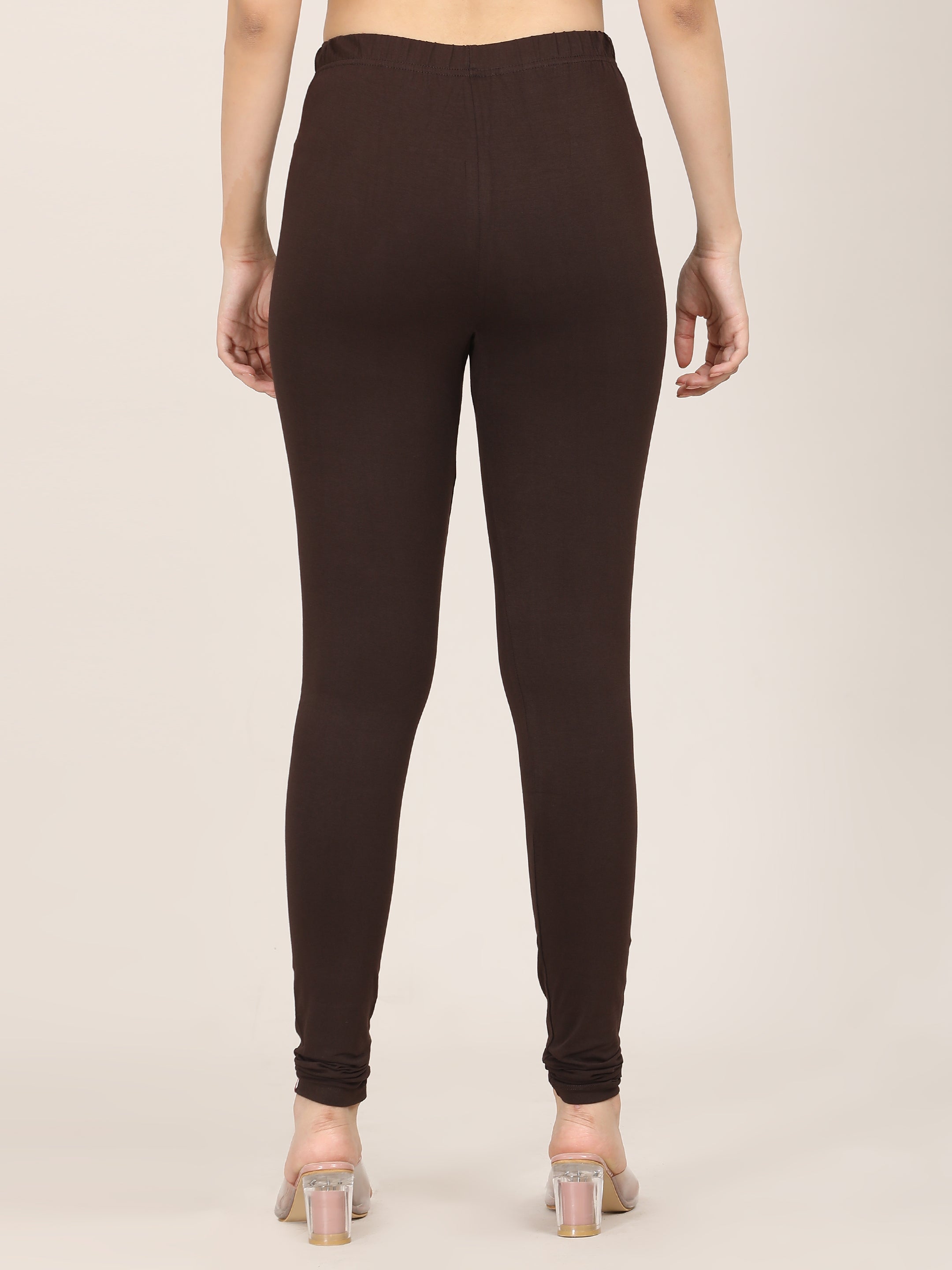 Naatiya Churidar Leggings - Coffee Brown