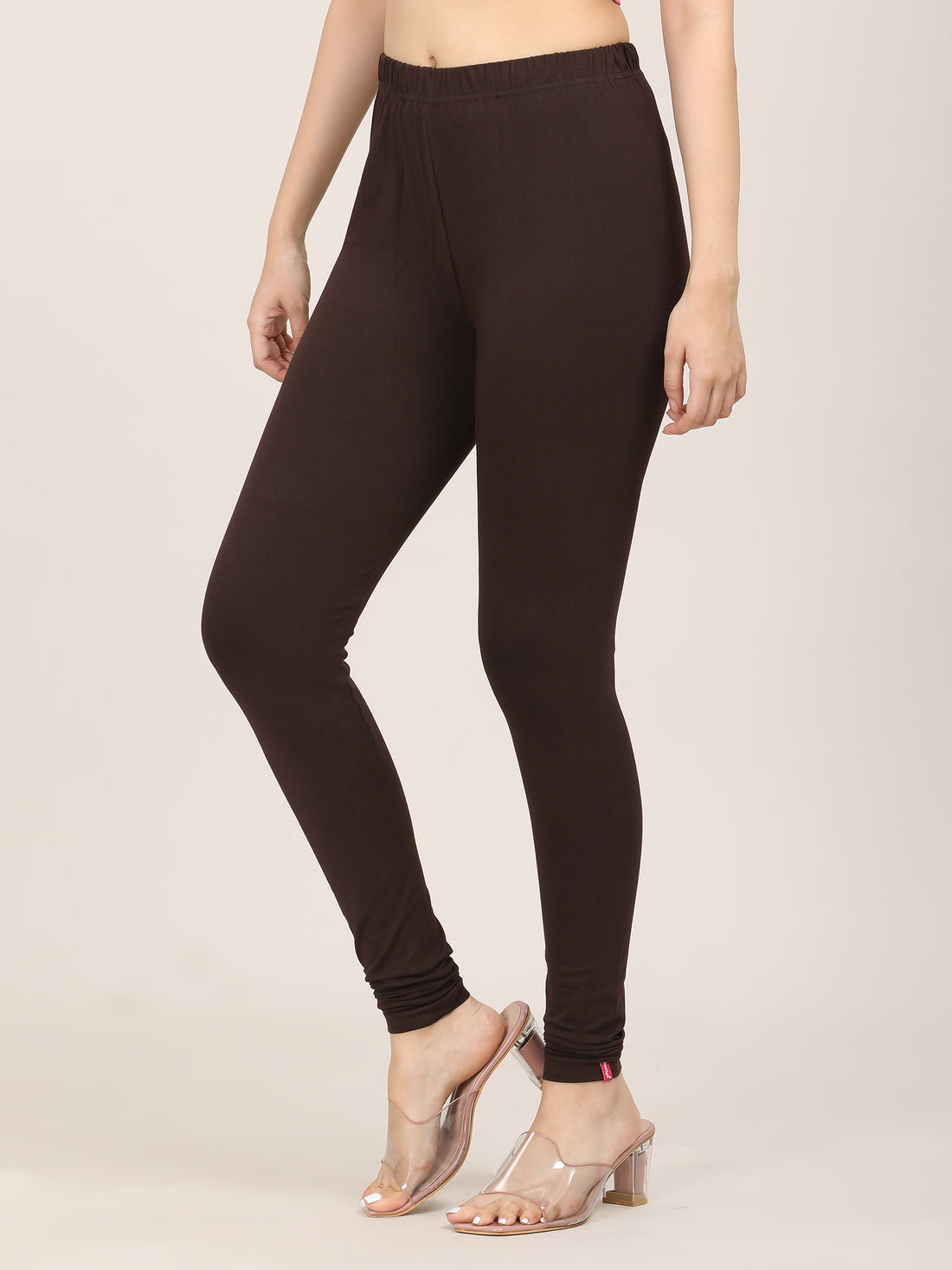 Naatiya Churidar Leggings - Coffee Brown