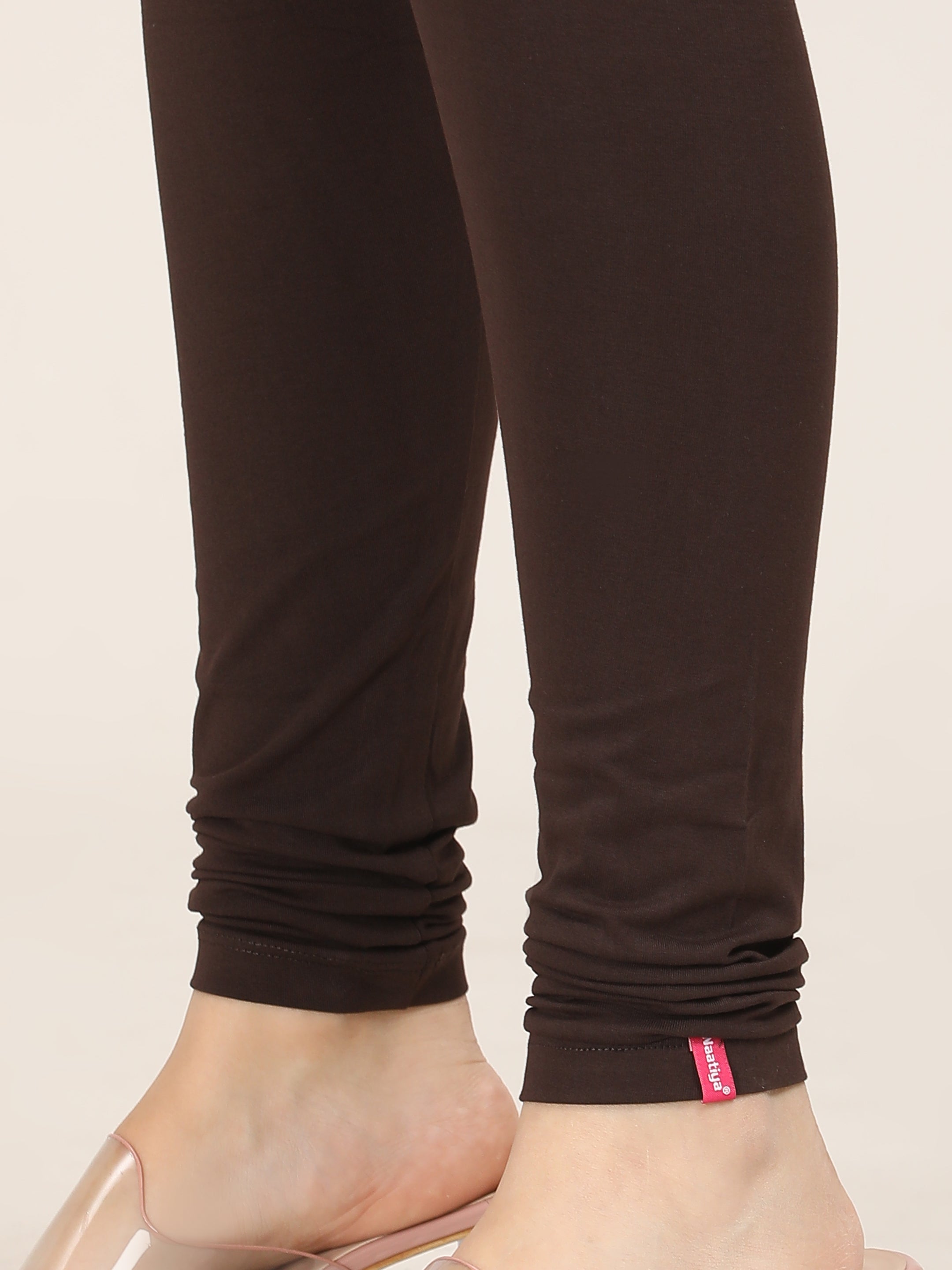 Naatiya Churidar Leggings - Coffee Brown