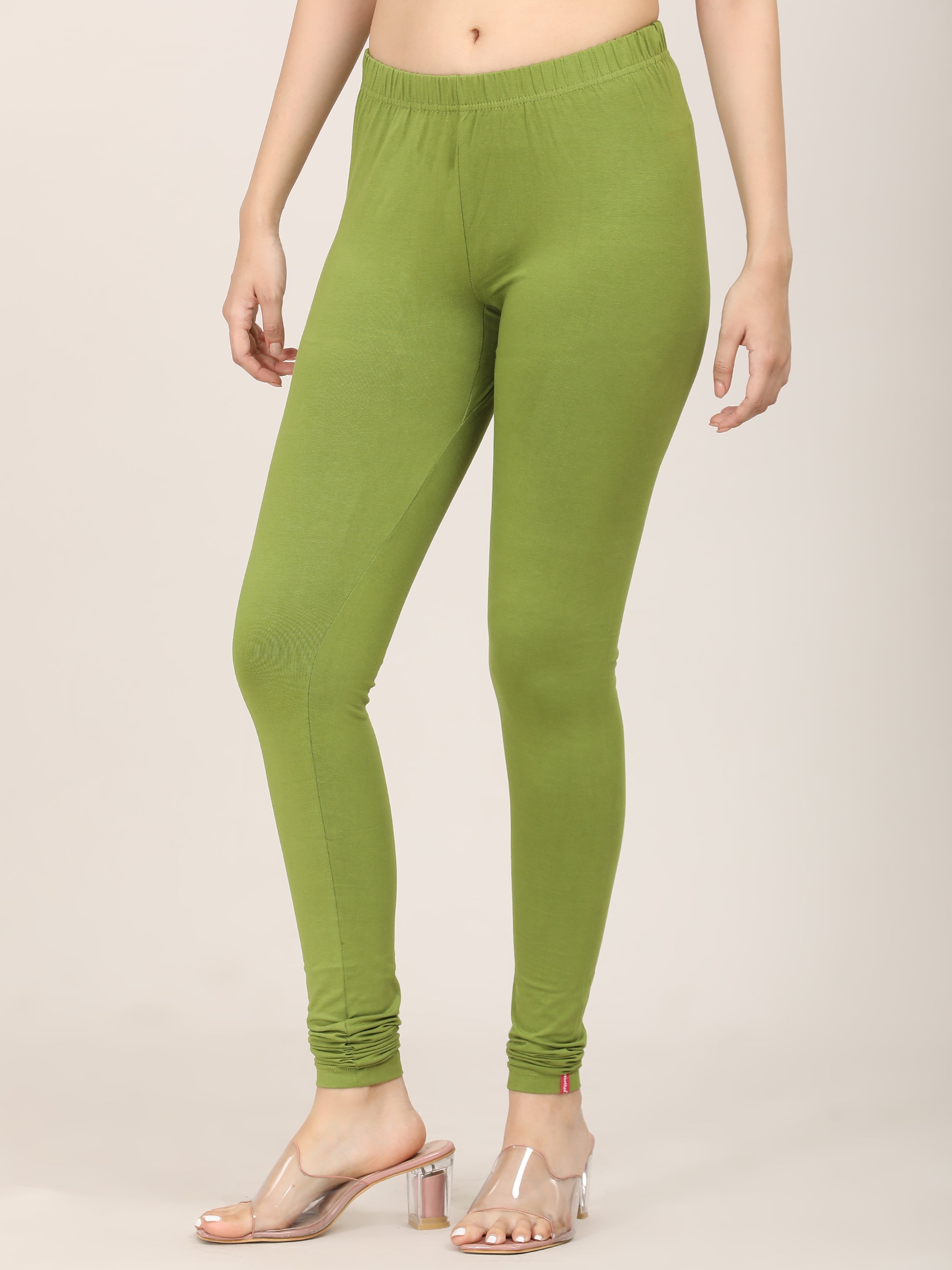 Naatiya Churidar Leggings - R Green