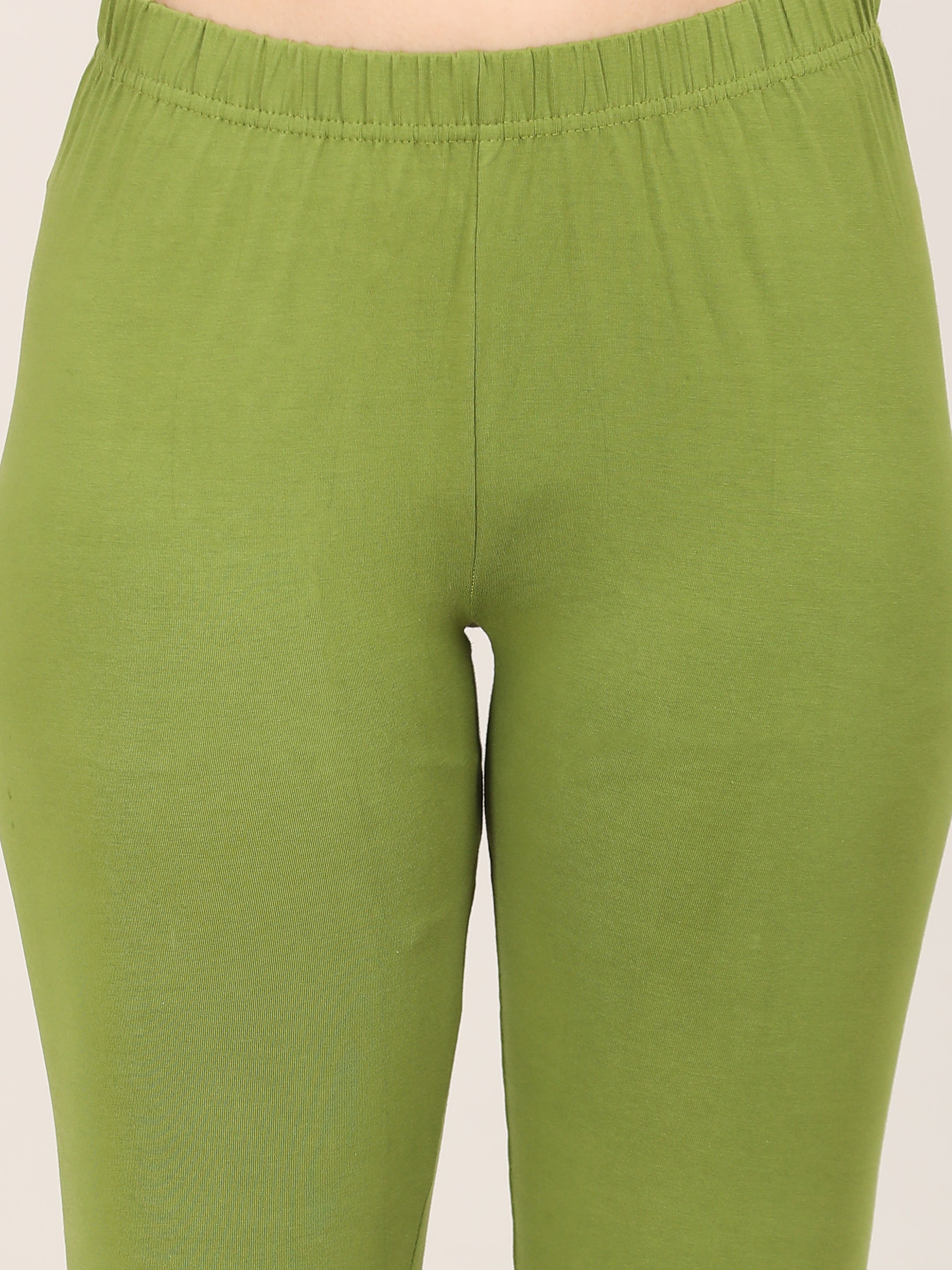 Naatiya Churidar Leggings - R Green