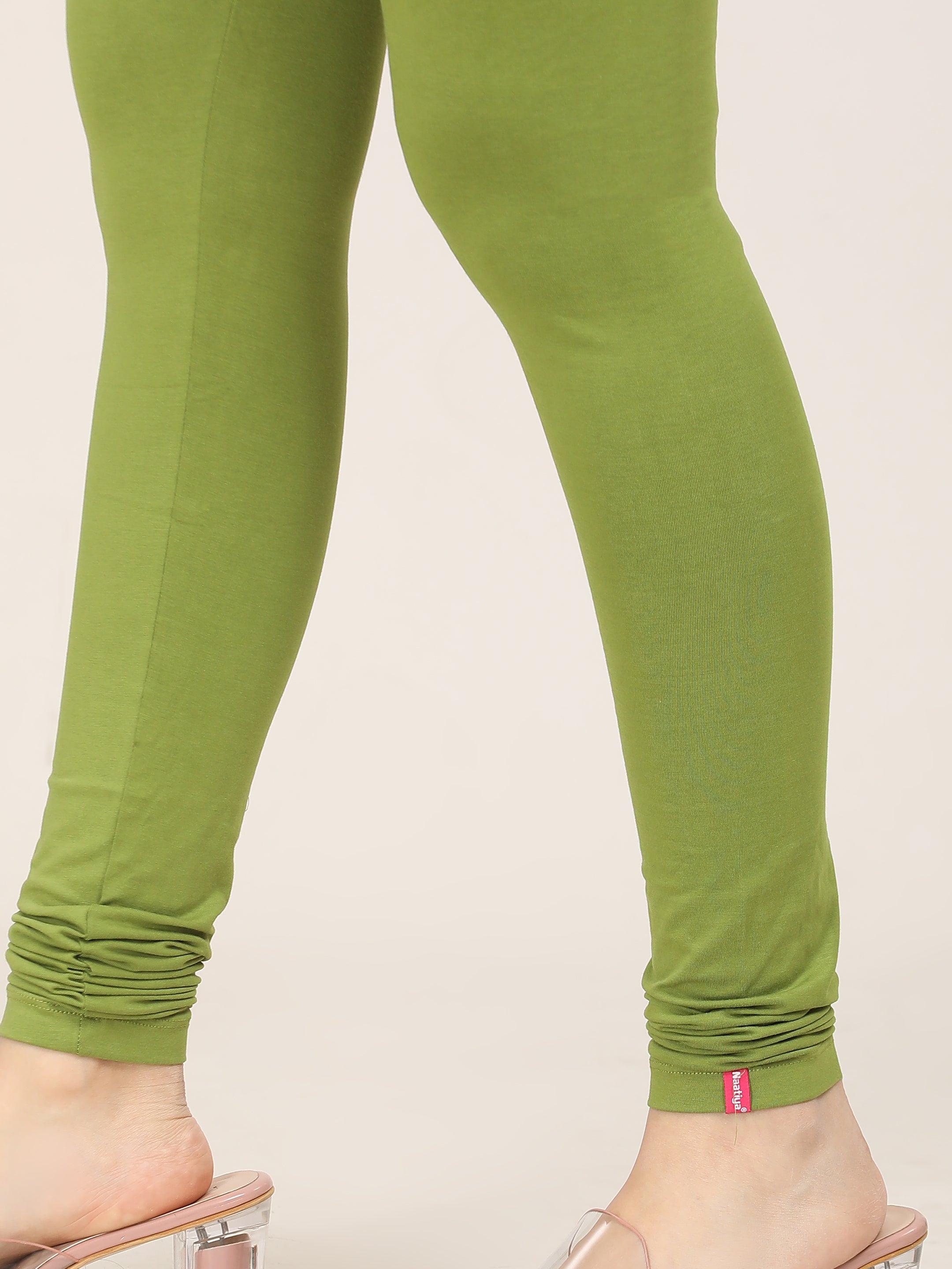 Naatiya Churidar Leggings - R Green