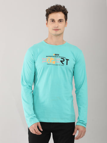 Men Round Neck Full Sleeve T-Shirts (Pack of 5)