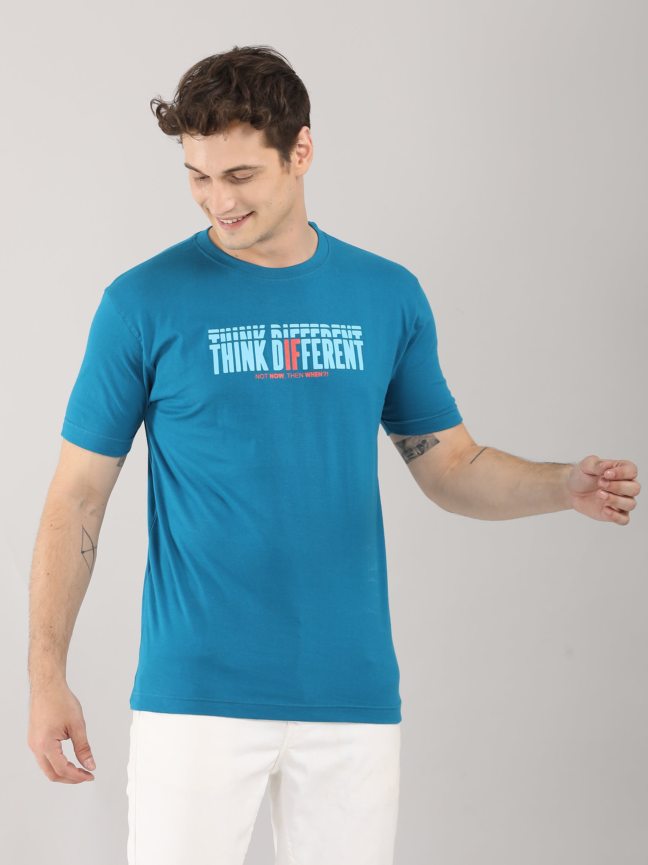 Men Round Neck Half Sleeve T-Shirts (Pack of 10)