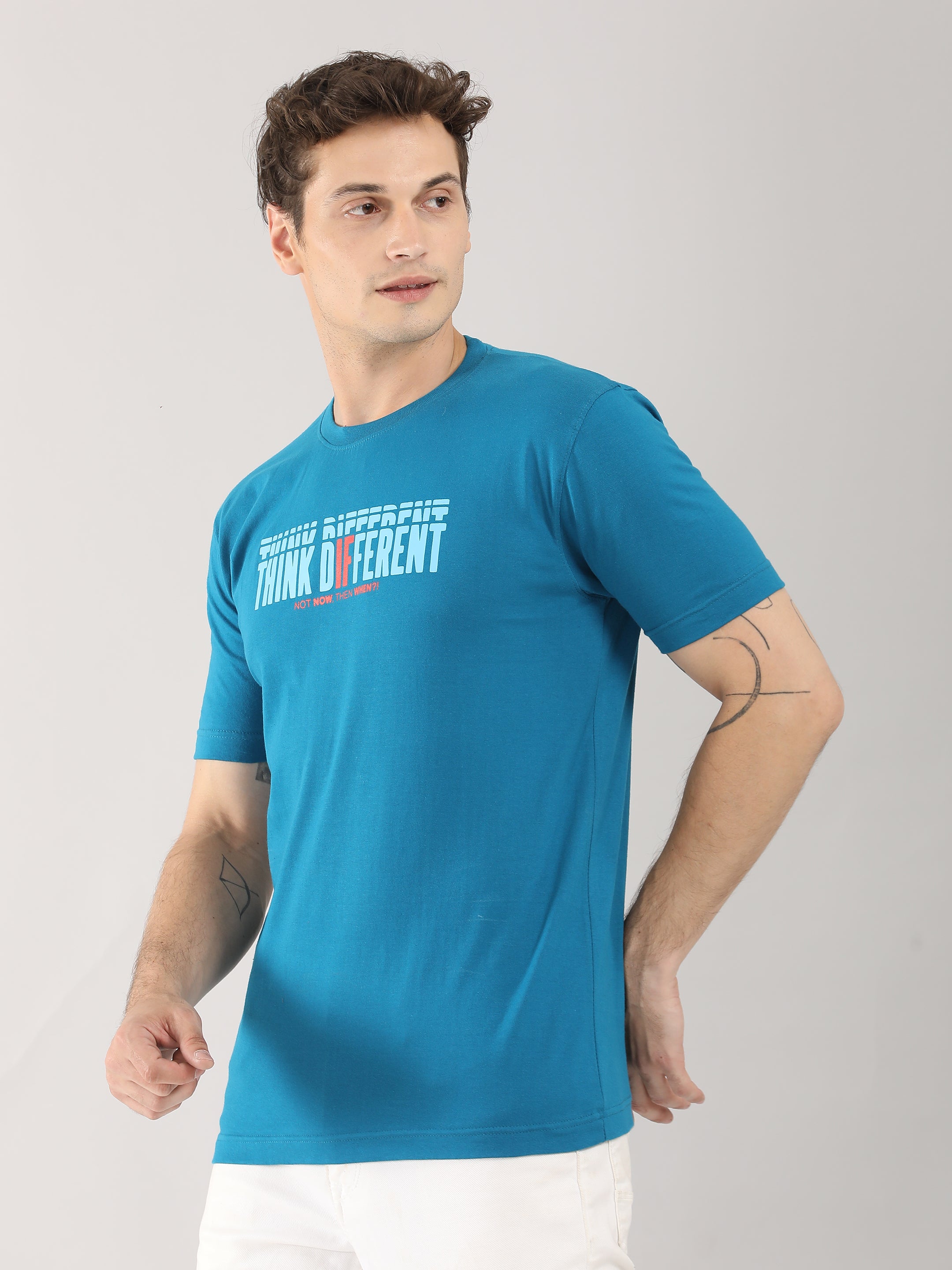 Men Round Neck Half Sleeve T-Shirts (Pack of 10)