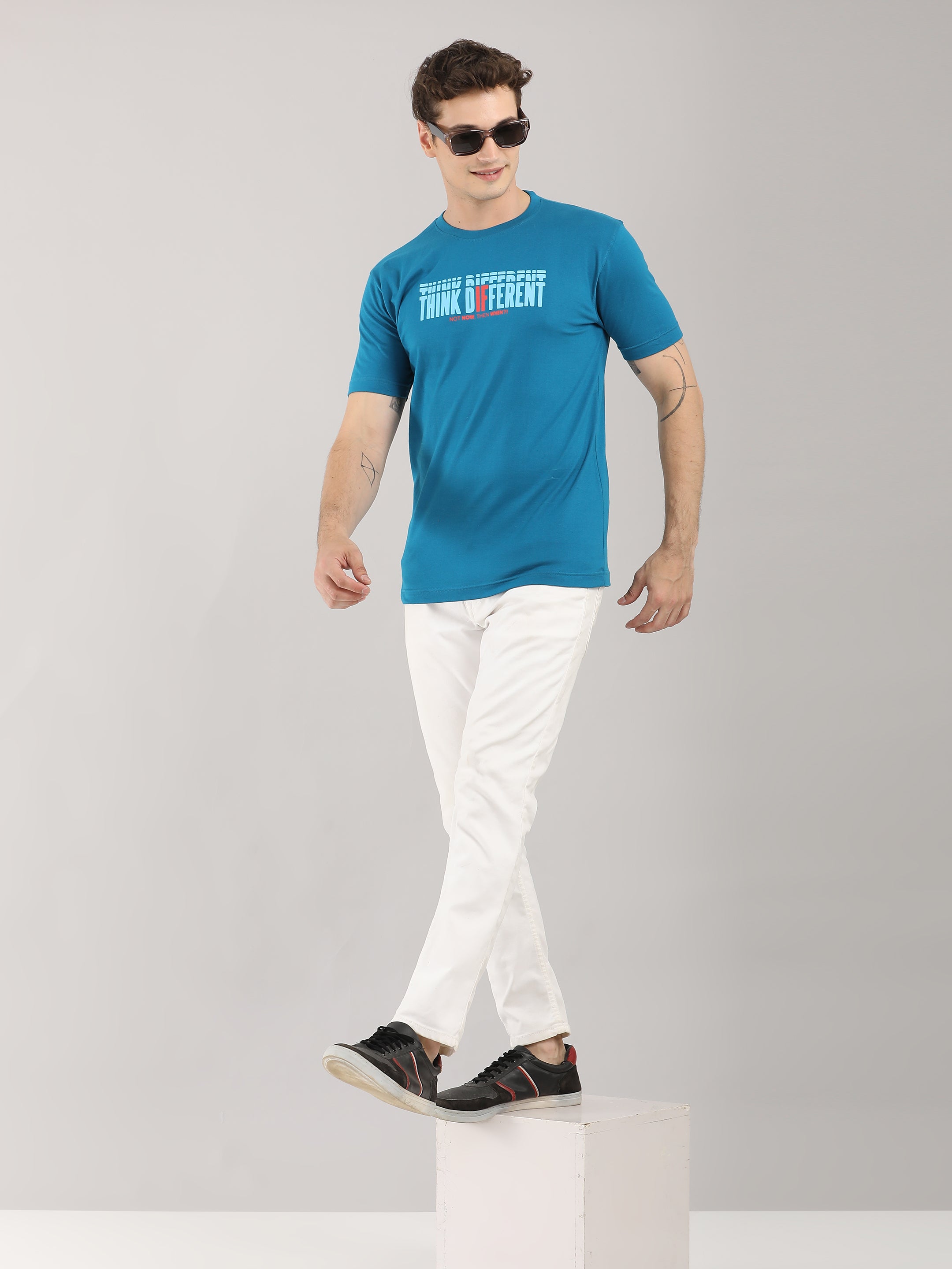 Men Round Neck Half Sleeve T-Shirts (Pack of 10)