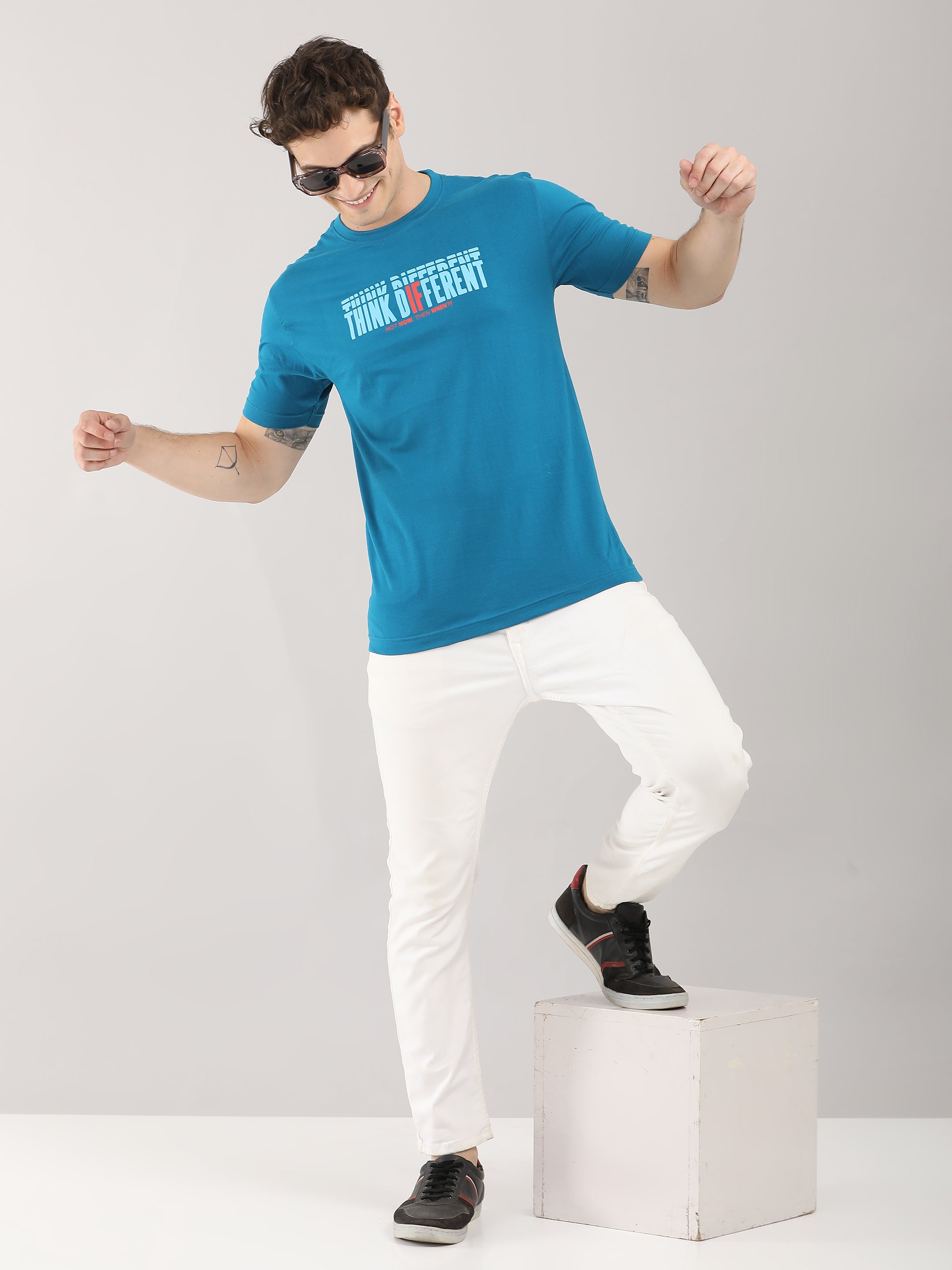 Men Round Neck Half Sleeve T-Shirts (Pack of 10)