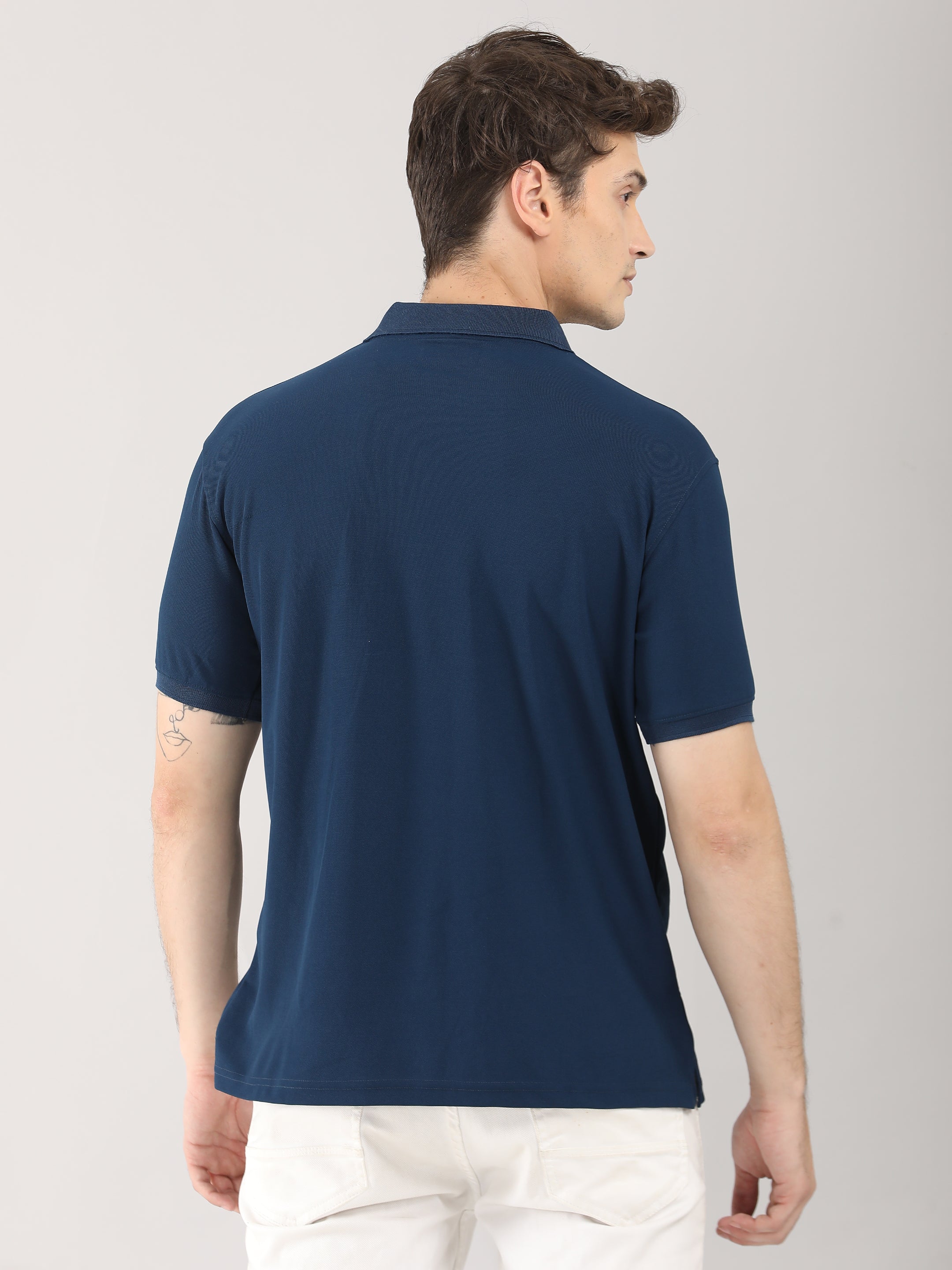 Men Polo Half Sleeve Pocket T-Shirts (Pack of 5)