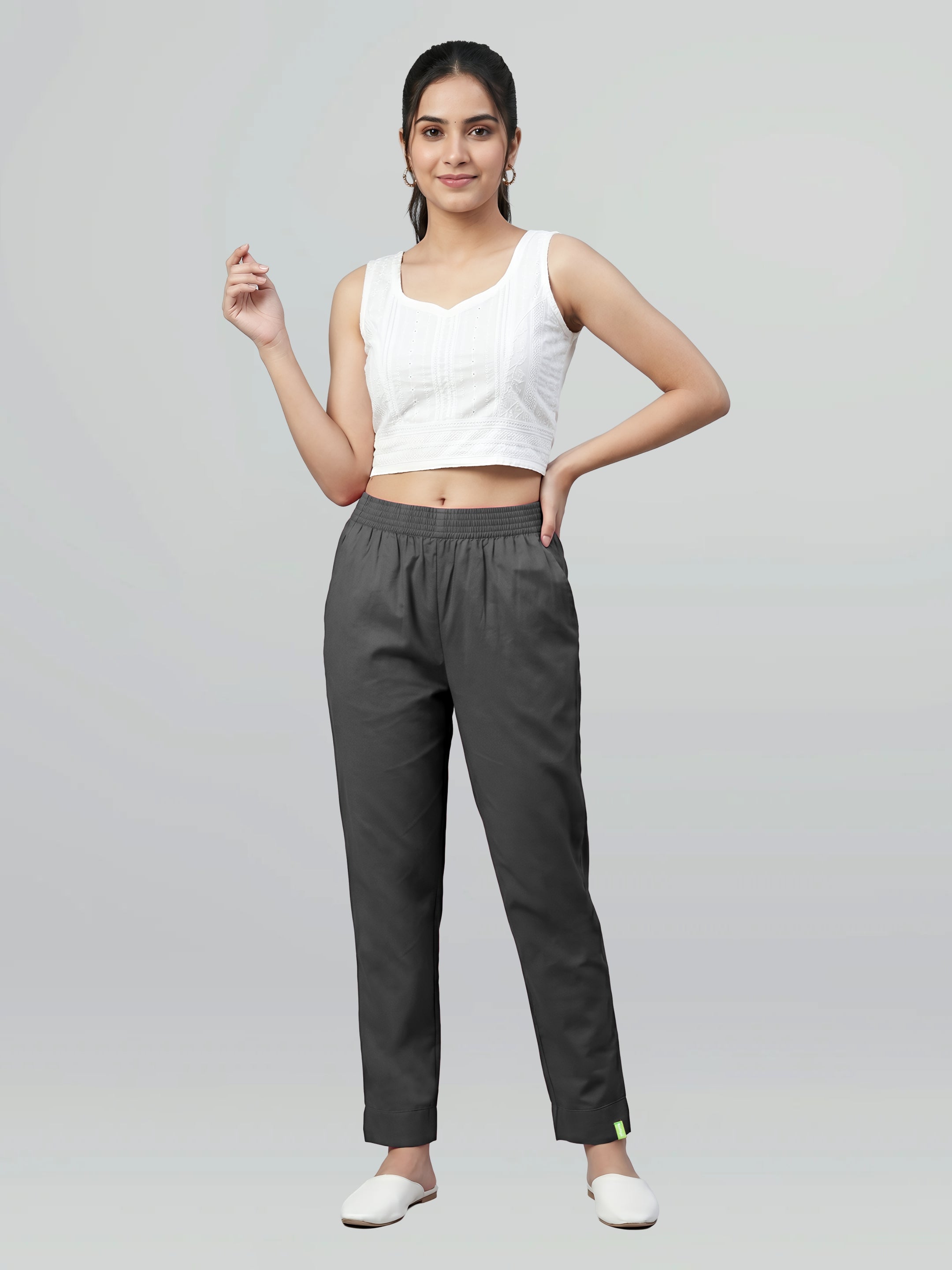 KURTI PANT - BLACK