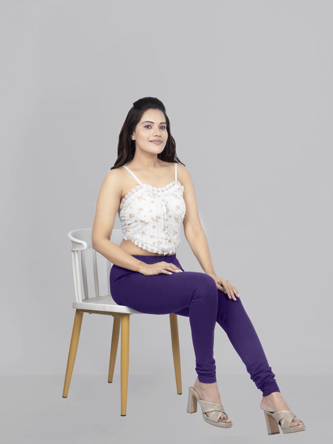 Naatiya Churidar Leggings - Ink Blue