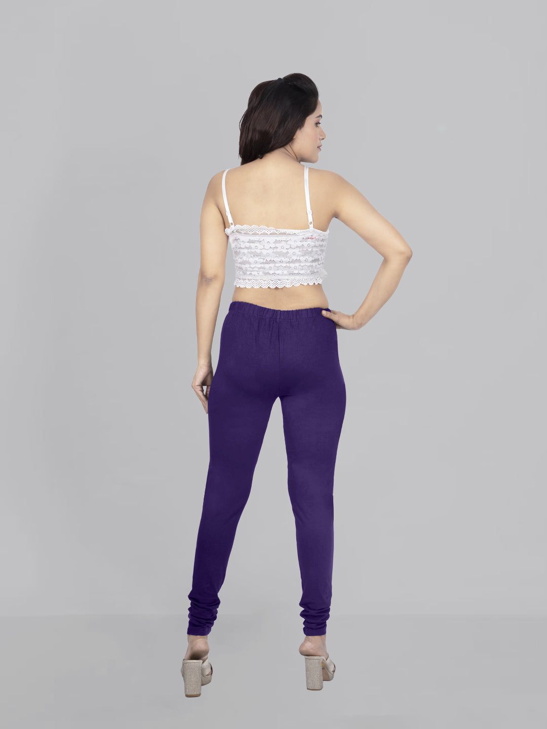 Naatiya Churidar Leggings - Ink Blue