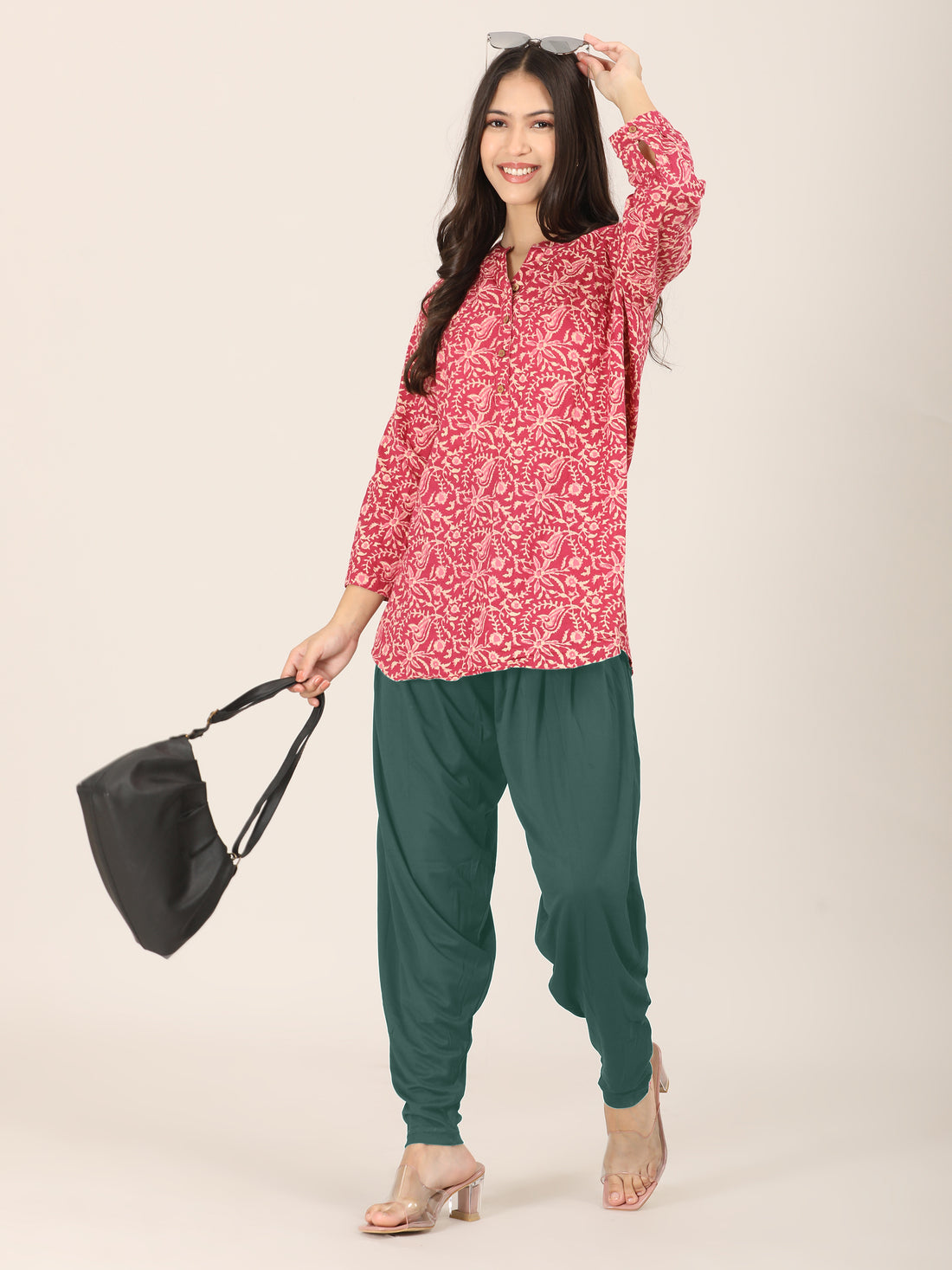 Patiala Bottom - BOTTLE GREEN