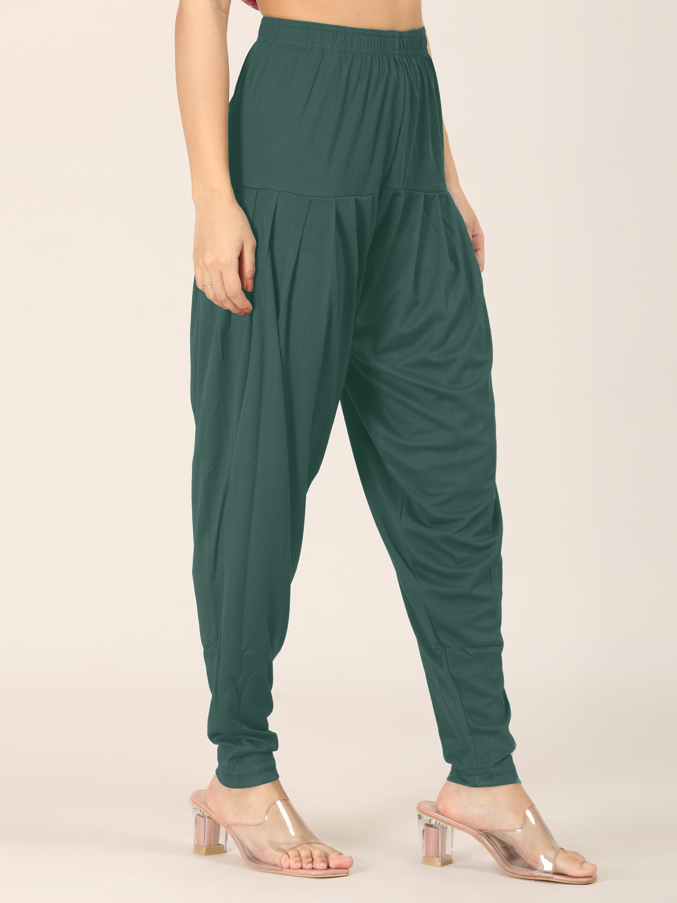 Patiala Bottom - BOTTLE GREEN